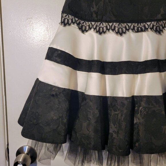Jessica McClintock Formal Mini Tulle Lined 90s Vintage Y2K Dress - Picture 12 of 12